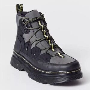 NIB Dr Martens Boury Black Hiker Boots | Size 8M / 9W / EU 41